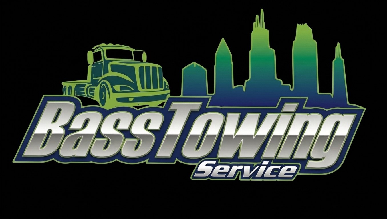 Bass Towing Service Logo